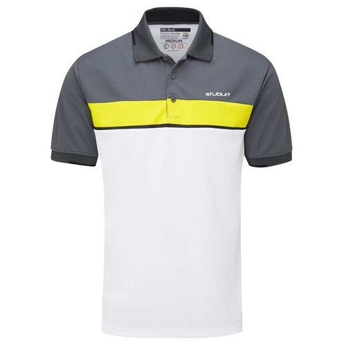 Stuburt Active Tech Coal Polo Shirts - Slate Grey