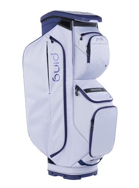 Ping Traverse Golf Cart Bag - Lilac / Plum