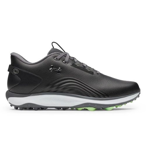 Under Armour Men's UA Drive Fade 2 Golf Shoes - Black/ Metallic Gun Metal
