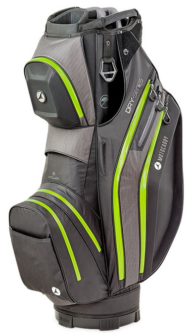 Motocaddy Dry Series Cart Bag - Black/Fuchsia | Golfsupport.com