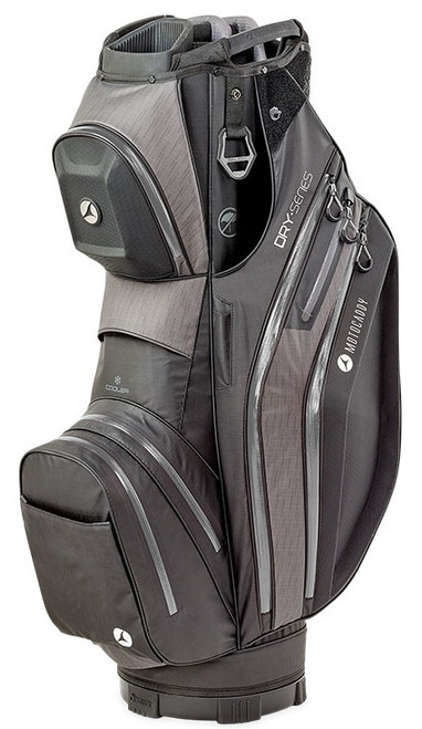 Motocaddy Dry Series Cart Bag - Black/Charcoal | Golfsupport.com
