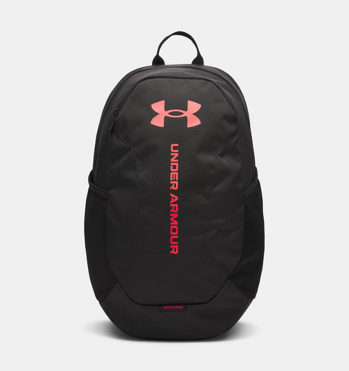 Under Armour Hustle Lite Backpack - Black/Racer Red