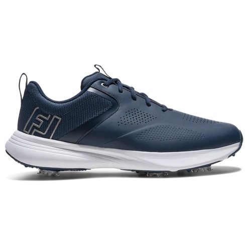 FootJoy Qualifier Golf Shoes - Navy / Blue / Silver