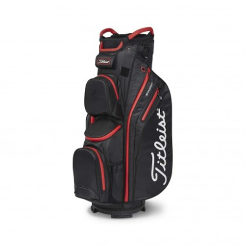 Titleist StaDry 14 Cart Bags - Black/Red