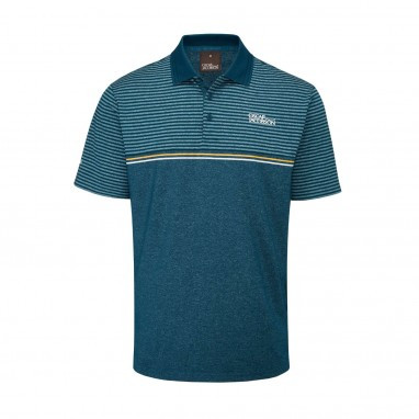 Oscar Jacobson Whitby Polo Shirts - Teal Marl