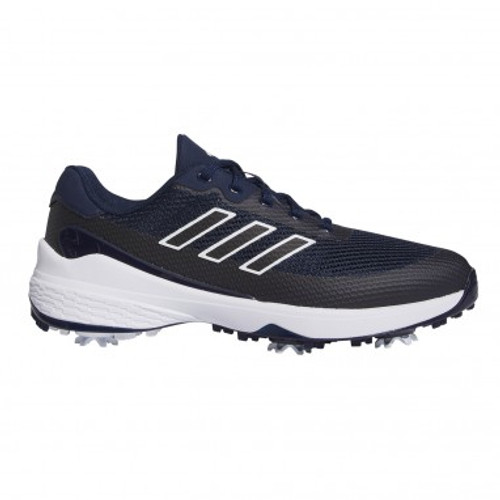 Adidas ZG23 VENT Golf Shoes - Collegiate Navy/White/Silver Metallic