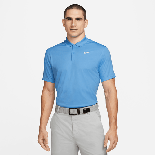 nike light blue polo shirt
