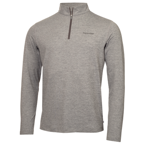 Calvin Klein Newport 1/2 Zip Midlayer - Silver Marl Calvin Klein Newport 1/2 Zip Midlayer - Silver Marl