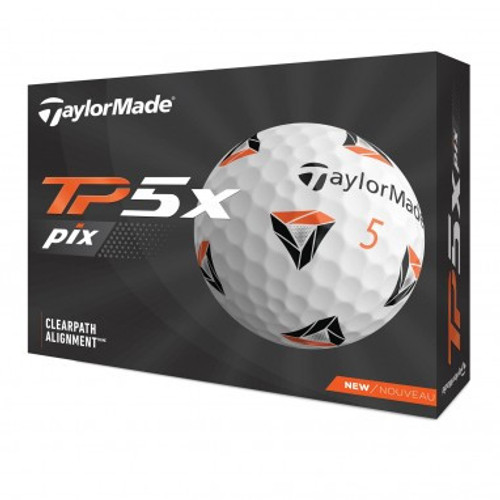 TaylorMade TP5x Pix Golf Balls 2023 TaylorMade TP5x Pix Golf Balls 2023