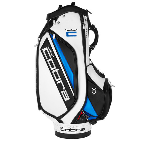 Cobra Tour Staff Bag - Puma Black / Electric Blue