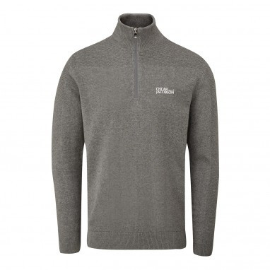 Oscar Jacobson Winwood TOUR Sweaters - Grey Marl