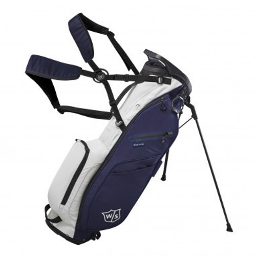 Wilson EXO Lite Stand Bags - Blue/White Wilson EXO Lite Stand Bags - Blue/White