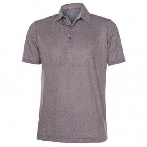 Galvin Green Mauro Polo Shirts - Sharkskin/White