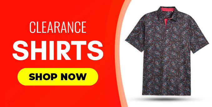 clearance golf shirts