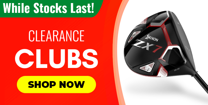 clearance golf clubs