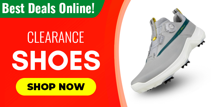 clearance golf shoes