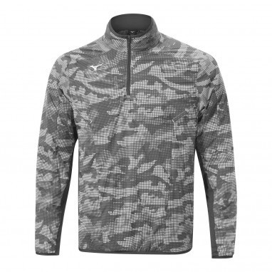 新品未使用Mizuno STRETCH HERO ジャケット XL 660362527GreyCamoMizunoJacket1