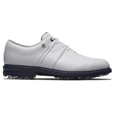 FootJoy Dryjoy Premiere Packard Shoes -White/Navy | Golfsupport