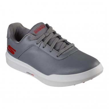 Skechers Go Golf Drive 5 Golf Shoes - Grey/Red