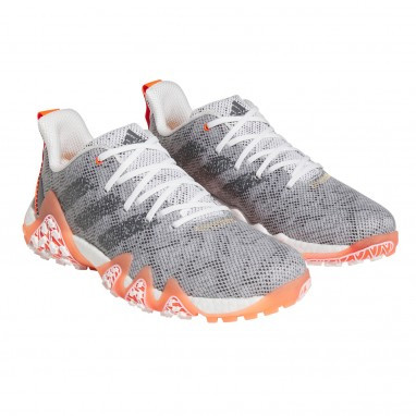 adidas Codechaos 22 Golf Shoes White/Grey Six/Solar Red
