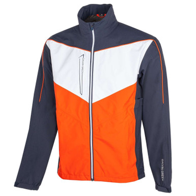 Galvin Green Armstrong Waterproof Jacket Navy/Orange/White