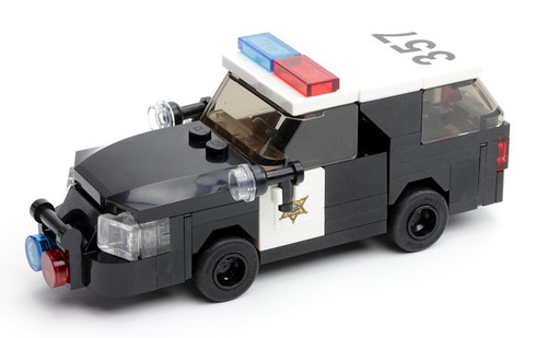 Orange County Sheriff - Ford Explorer | black rims