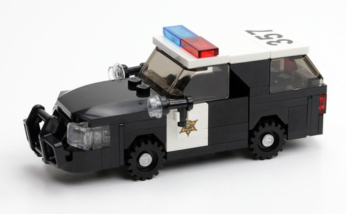 Orange County Sheriff - Ford Explorer | steelie hubs | wrap push bar