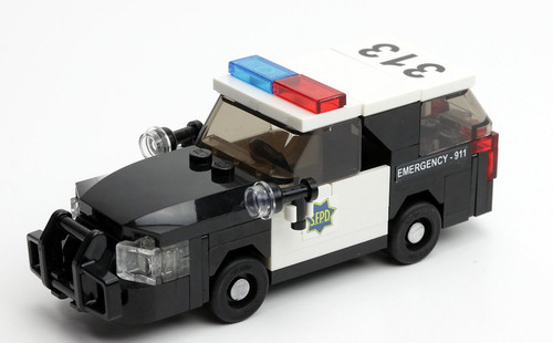 San Francisco Police - Ford Explorer - wrap push bar