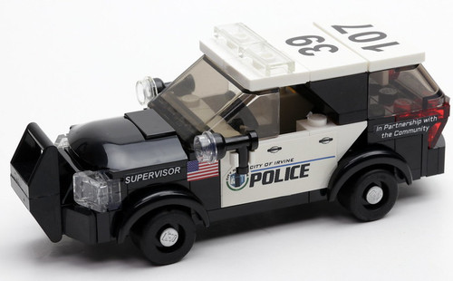 Irvine Police - Supervisor 107 - Explorer Utility- Steelie Hubs