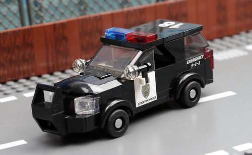 Stockton Police - Ford Explorer 2024 | steelie hubs | Setina push bar