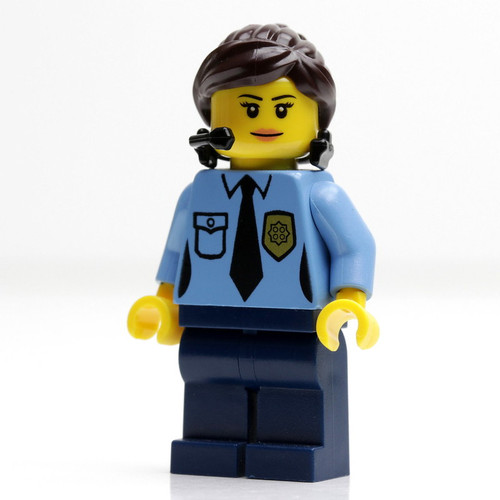 Dispatcher - dark brown hair (swept)