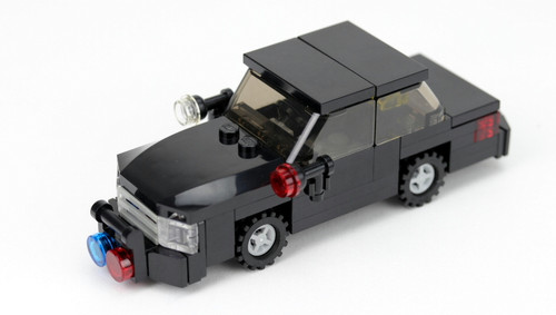 Unmarked Crown Victoria - Tactical Unit | black