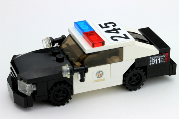 LAPD Dodge Charger | black rims