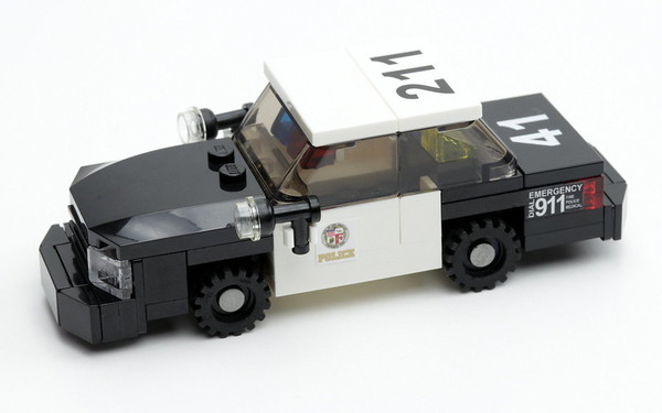 LAPD Crown Victoria - Metro "41" Unit | steelie hubs