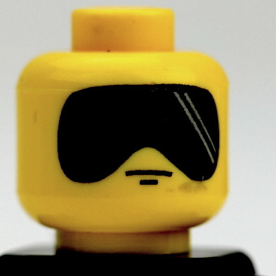 Male Head -  bald - Oakley Gascan sunglasses
