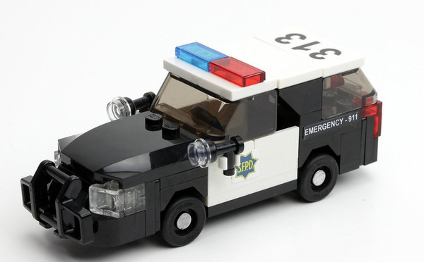 San Francisco Police - Ford Explorer - wrap push bar