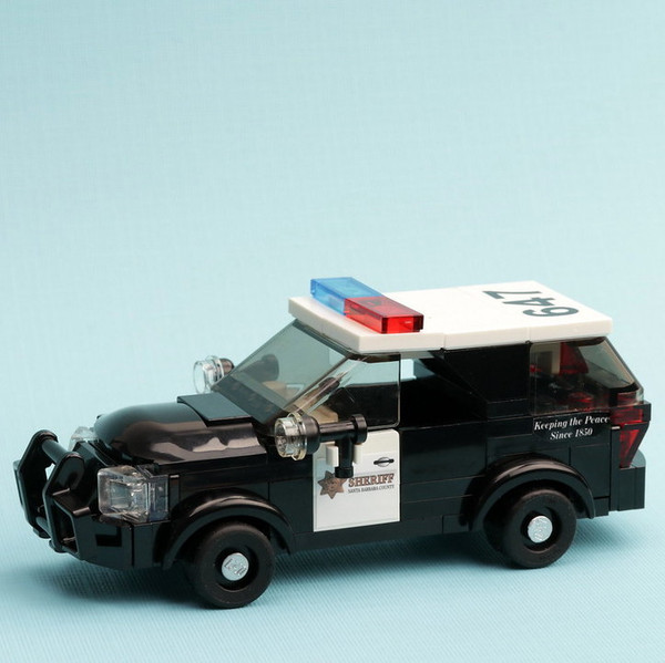 Santa Barbara Sheriff Ford Explorer  | Wrap Pushbar
