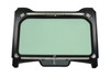 Black Vented Glass Windshield for Polaris RZR Turbo "S" Model with Wiper