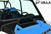 Black Vented Glass Windshield for Polaris RZR Turbo "S" Model with Wiper