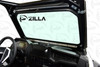 Black Vented Glass Windshield for Polaris RZR Turbo "S" Model with Wiper