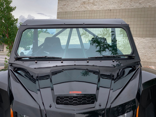 Wildcat XX Vented Glass Windshield with Wipers Wildcat XX Vented Glass Windshield with Wipers