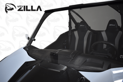 KRX Full Clear HARDCOATED Polycarbonate Windshield KRX Full Clear HARDCOATED Polycarbonate Windshield