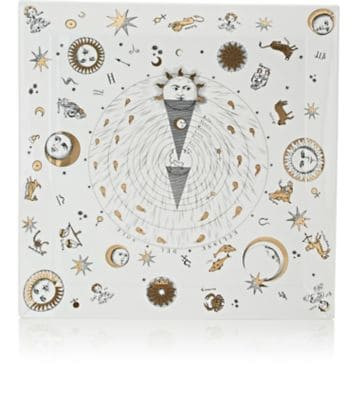 Astronomici Porcelain Square Tray