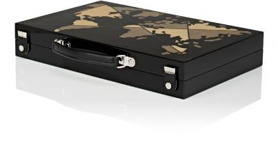 Columbus Wooden Backgammon Set