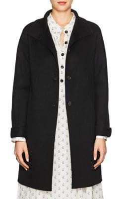 Double-Faced Cashmere Melton Coat