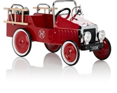 Fire Truck Pedal Car