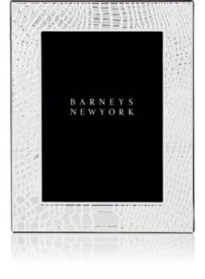 Croco D'Argent Silver-Plated 5" x 7" Picture Frame