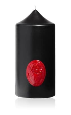 Heart Pillar Candle