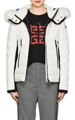 Lamoura Tech-Crepe Puffer Coat