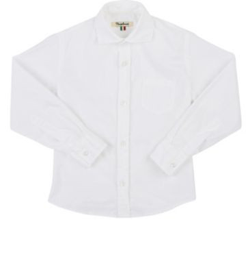 Cotton Twill Button-Down Shirt